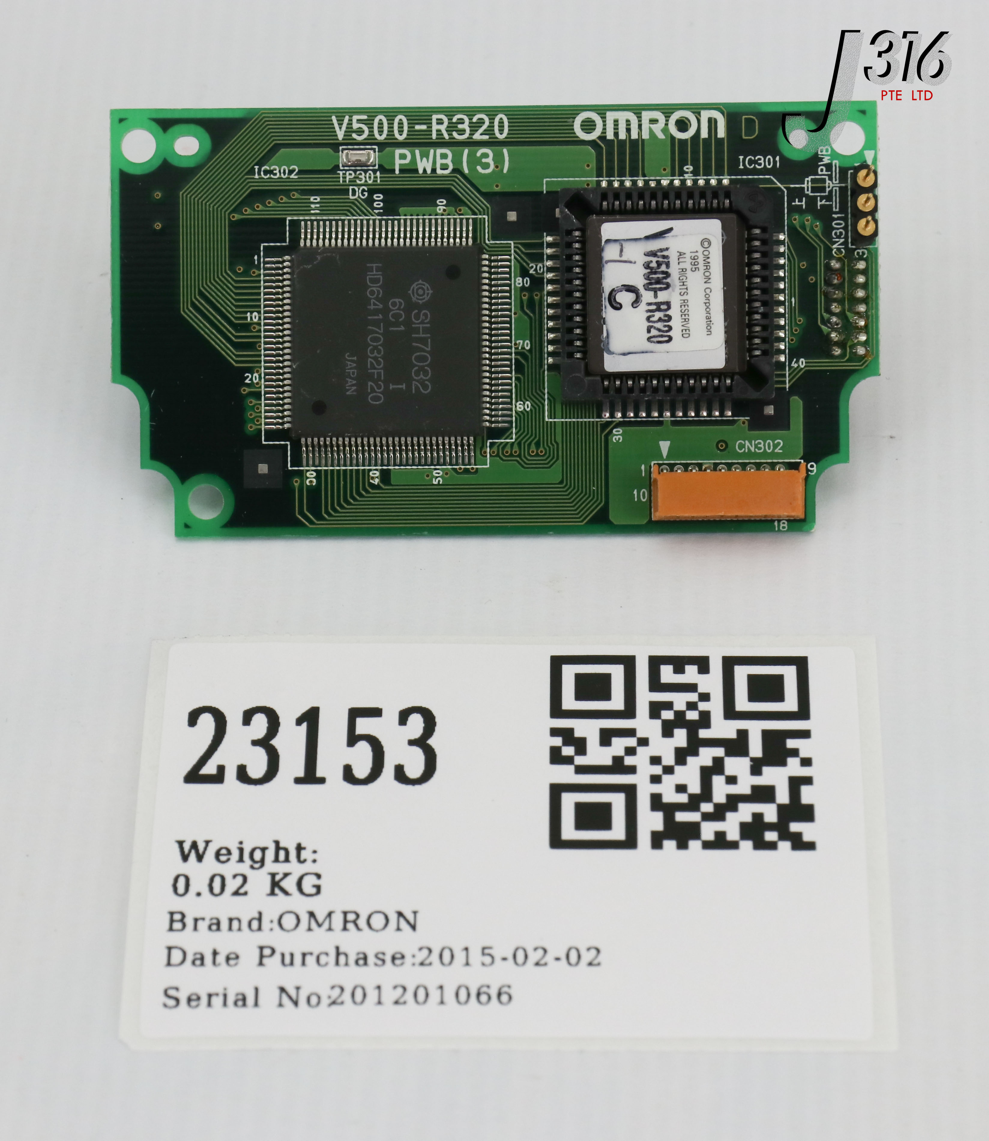 リクエスト用1 23153 OMRON PCB ASSY, PWB(3) V500-R320 | eBay